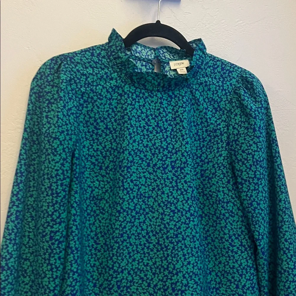 J. Crew Floral Blouse